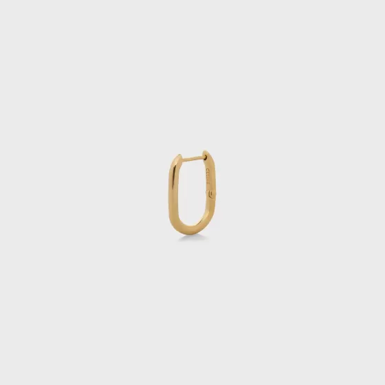 Separables Hoop In Brass With Finish - | ^CELINE Sale