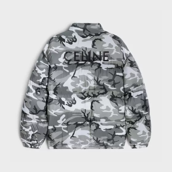 Short Down Jacket In Nylon - | ^CELINE Shop