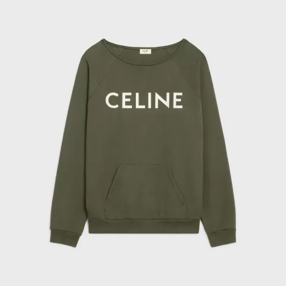 Sweatshirt In Cotton Fleece - | ^CELINE New