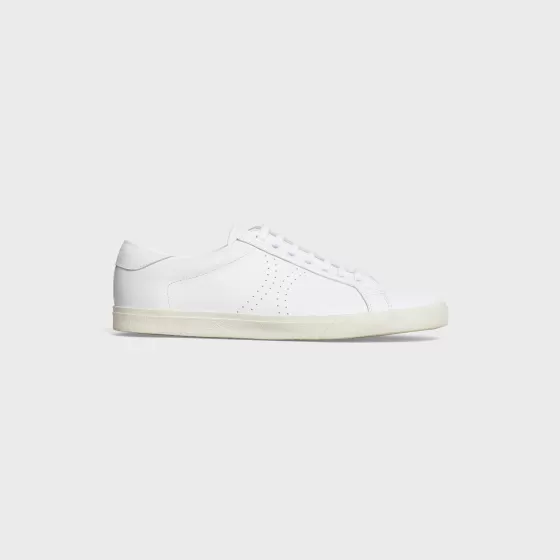 Triomphe Low Lace Up Sneaker In Calfskin - | ^CELINE Shop