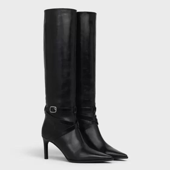 Verneuil High Boot In Calfskin - | ^CELINE Store