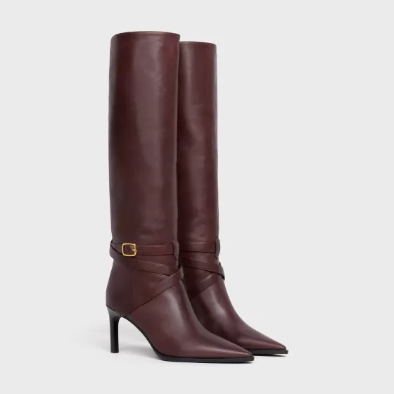 Verneuil High Boot In Calfskin - | ^CELINE Outlet