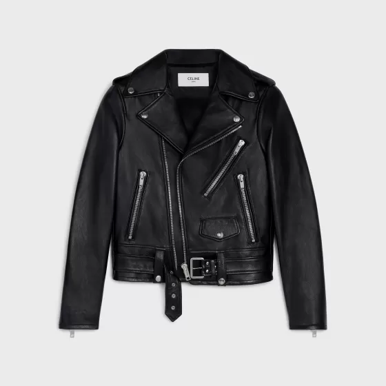 Classic Biker In Soft Vintage Lambskin - | ^CELINE Hot