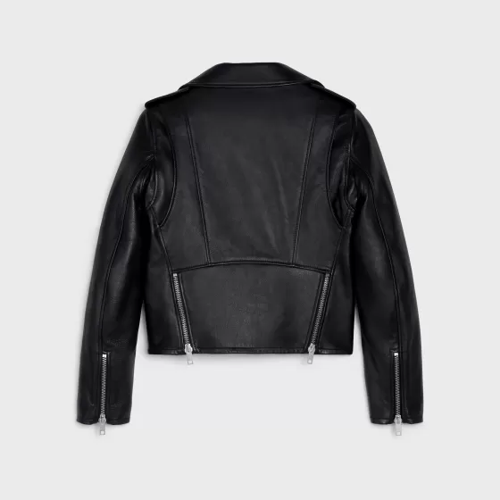 Classic Biker In Soft Vintage Lambskin - | ^CELINE Hot