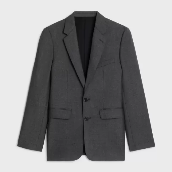 Classic Jacket In Lightweight Wool - | ^CELINE Store