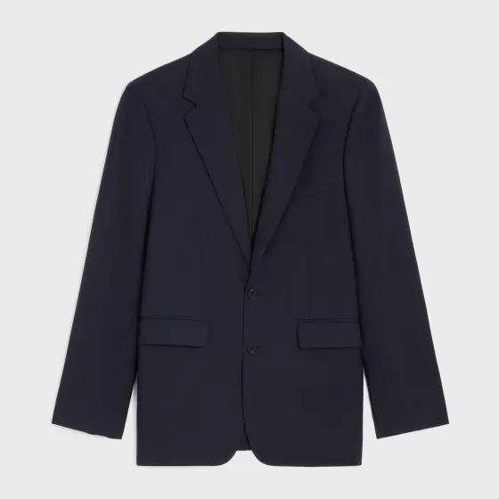 Classic Jacket In Wool Gabardine - | ^CELINE Shop