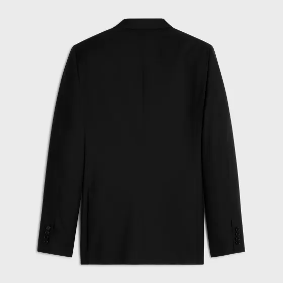 Classic Jacket In Wool Gabardine - | ^CELINE Hot