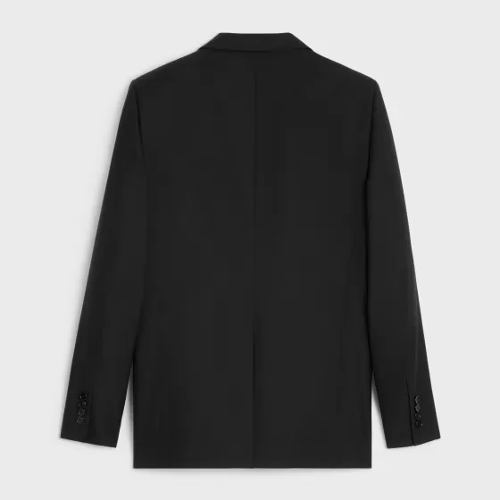 Classic Jacket In Wool Gabardine - | ^CELINE Cheap