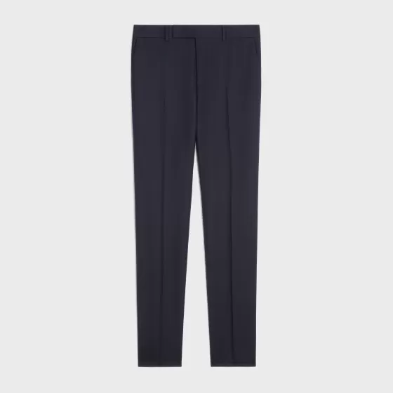 Classic Pants In Wool Gabardine - | ^CELINE Sale