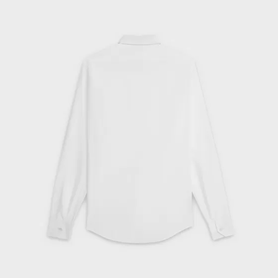 Classic Shirt In Cotton Poplin - | ^CELINE Flash Sale