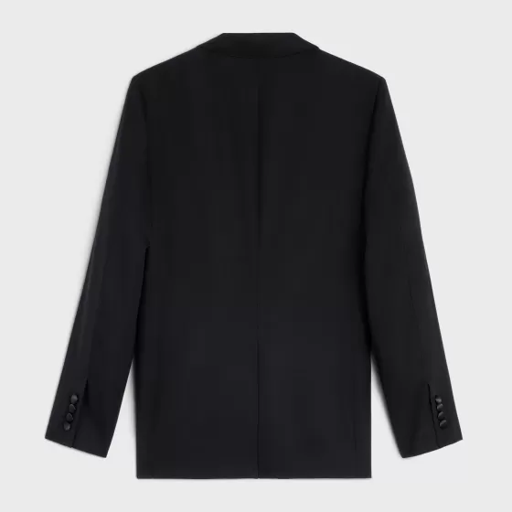 Classic Tux Jacket In Grain De Poudre - | ^CELINE Flash Sale