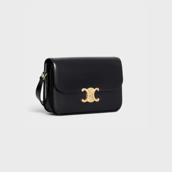 Classique Triomphe Bag In Shiny Calfskin - | ^CELINE Online