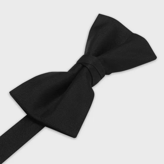 Claude Bow Tie In Silk Twill - | ^CELINE Online