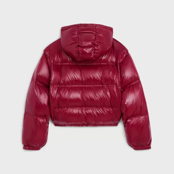 Cropped Triomphe Down Jacket In Lightweight Nylon - | ^CELINE Best