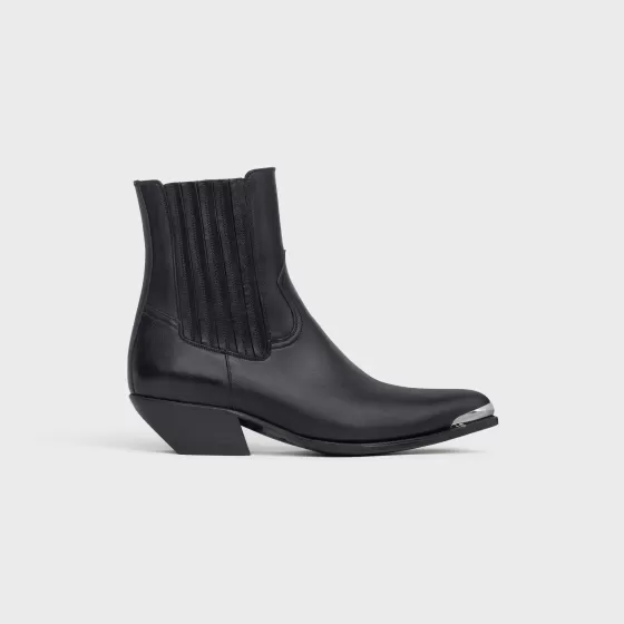 Cruiser Boots Chelsea Boot With Metal Toe In Calfskin - | ^CELINE Cheap