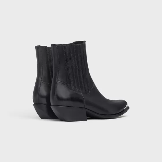 Cruiser Boots Chelsea Boot With Metal Toe In Calfskin - | ^CELINE Cheap