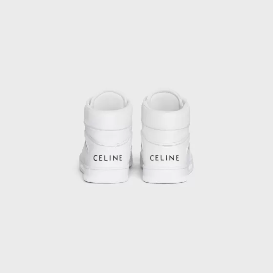 Ct-01 "Z" Trainer High Top Sneaker In Calfskin - | ^CELINE Sale