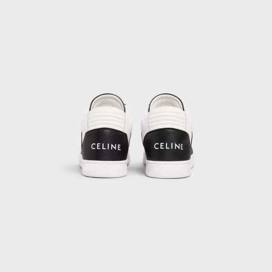 Ct-02 Trainer Mid Sneaker With Scratch In Calfskin - | ^CELINE Fashion