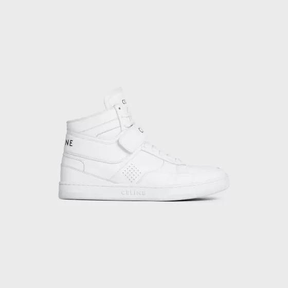 Ct-03 Trainer High Sneaker With Scratch In Calfskin - | ^CELINE Fashion