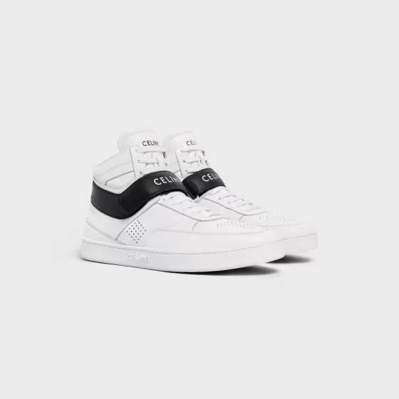 Ct-03 Trainer High Sneaker With Scratch In Calfskin - | ^CELINE Outlet