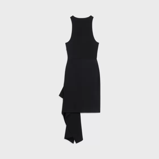 Draped Viscose Dress - | ^CELINE Discount