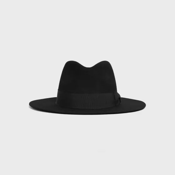 Fedora Hat In Felt - | ^CELINE Discount