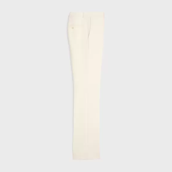 Flared Pants In Mohair Wool - | ^CELINE New