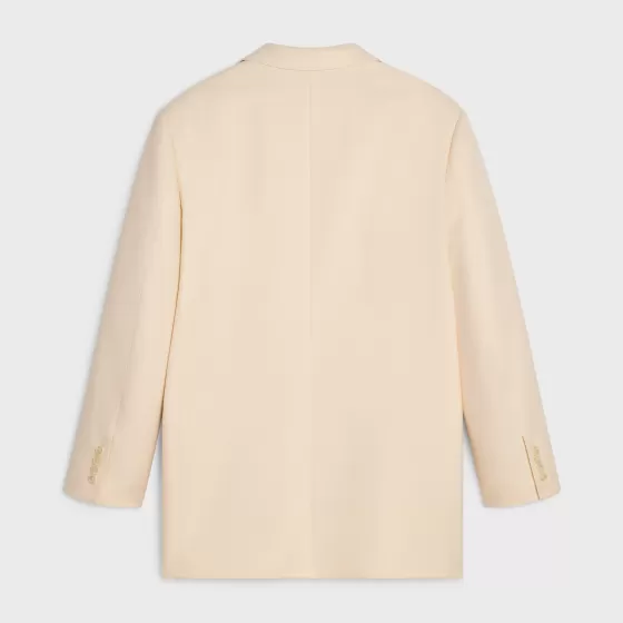 Garcon Jacket In Silk Panama - | ^CELINE Clearance