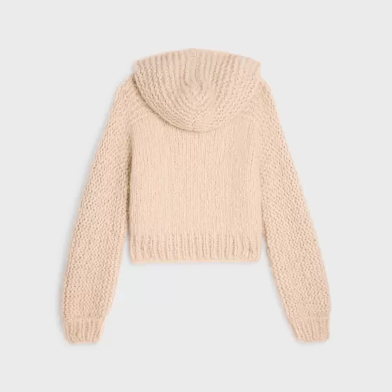 Hooded Sweater In Cashmere Wool - | ^CELINE Best