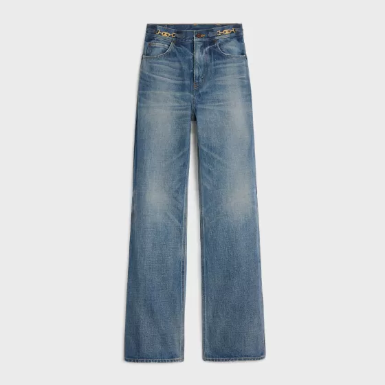 Jane Flare Jeans In Denim - | ^CELINE Best Sale