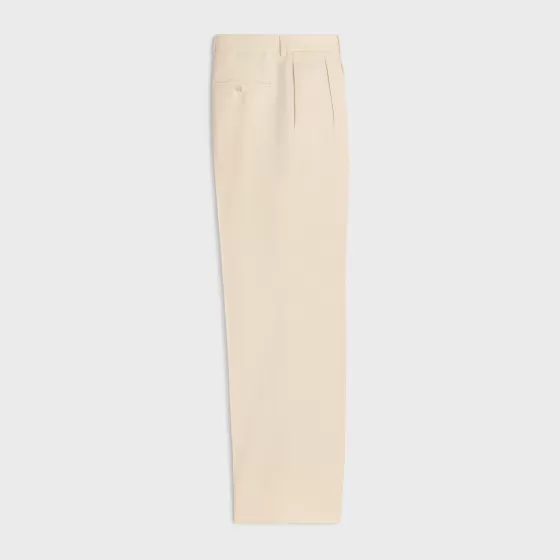 Jude Double-Pleated Pants In Silk Panama - | ^CELINE Fashion