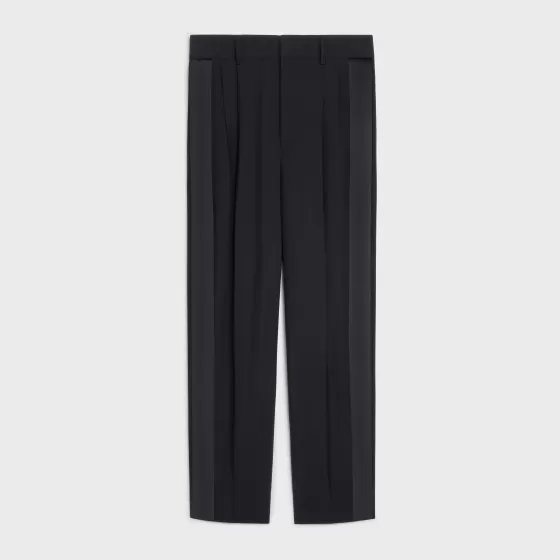 Jude Tux Pants In Wool And Mohair - | ^CELINE Sale