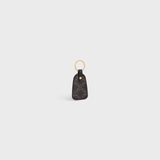 Key Holder In Triomphe Canvas And Calfskin - | ^CELINE Online