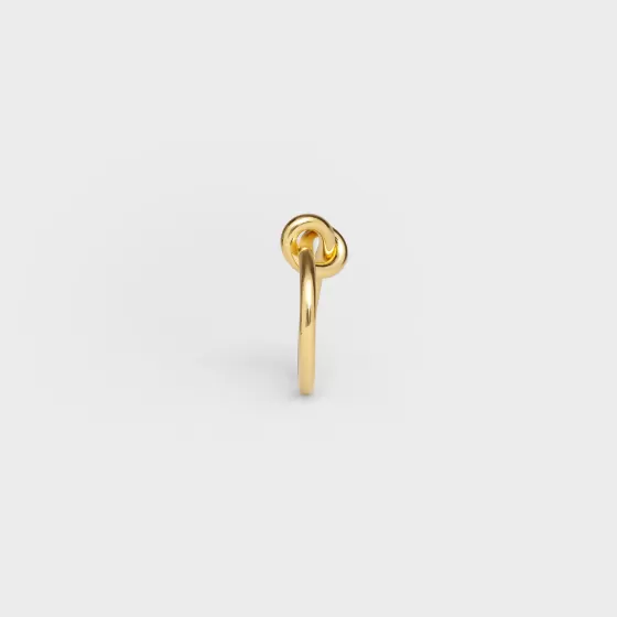 Knot Ring In Brass With Finish - | ^CELINE Outlet