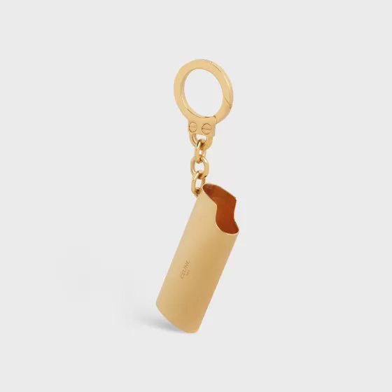 Lighter Case Charm In Brass - | ^CELINE Clearance