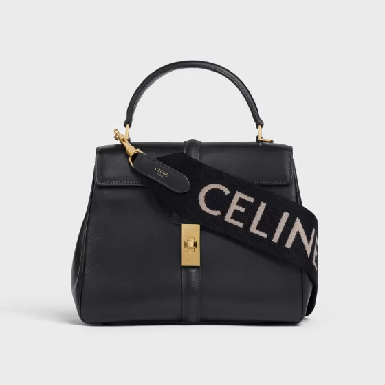 Long Strap In Wool With Jacquard - | ^CELINE Flash Sale