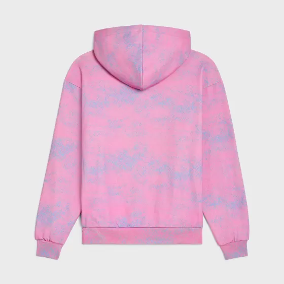 Loose Ave 57 Sky Hoodie In Cotton Fleece - | ^CELINE Cheap