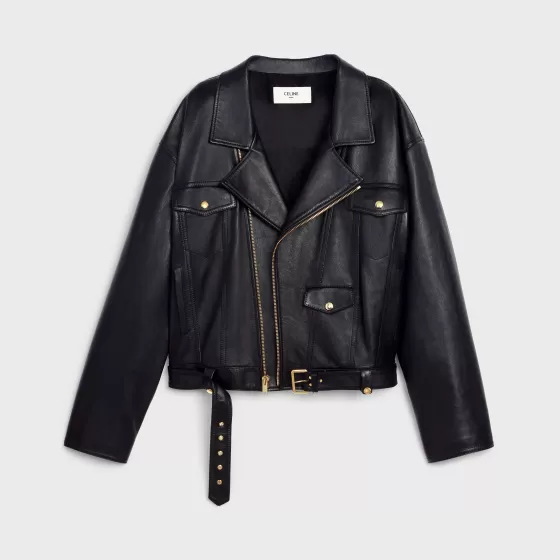 Loose Biker In Soft Vintage Lambskin - | ^CELINE Shop