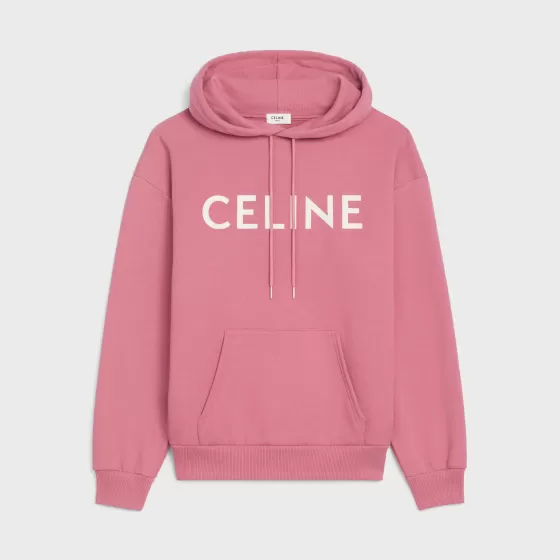 Loose Hoodie In Cotton Fleece - | ^CELINE Discount