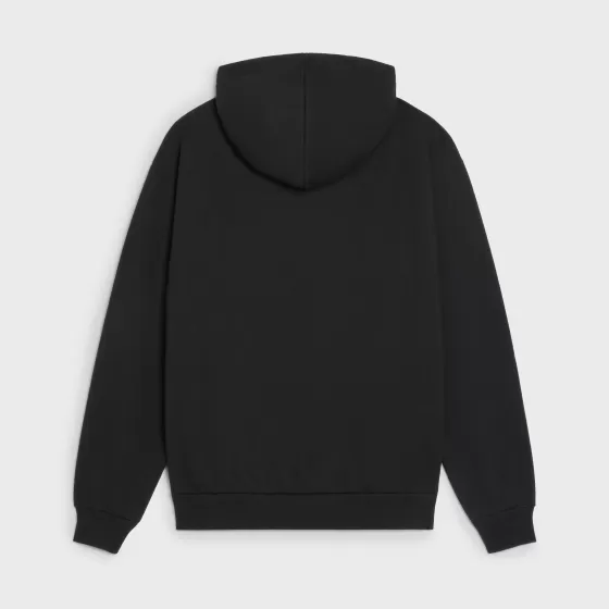 Loose Hoodie In Cotton Fleece - | ^CELINE Shop