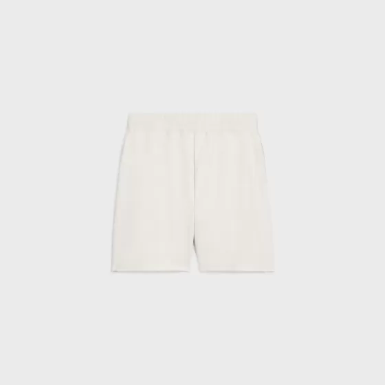 Loose Shorts In Cotton Fleece - | ^CELINE Best