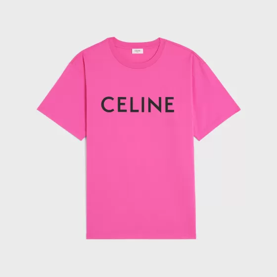 Loose T-Shirt In Cotton Jersey - | ^CELINE Shop