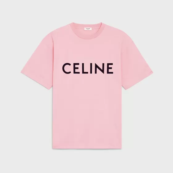 Loose T-Shirt In Cotton Jersey - | ^CELINE Shop