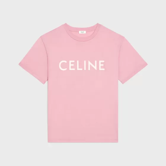 Loose T-Shirt In Cotton Jersey - | ^CELINE Hot