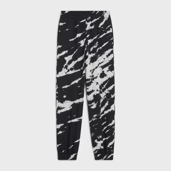 Loose Tie-Dye Track Pants In Jersey Fleece - | ^CELINE Cheap