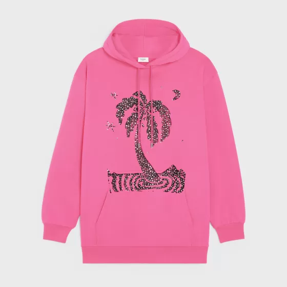 Lost Paradise Hoodie In Cotton Fleece - | ^CELINE Hot