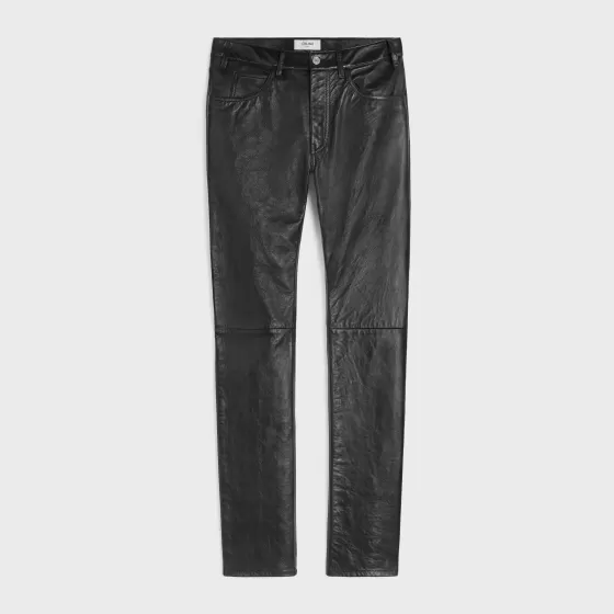 Lou Jeans In Soft Lambskin - | ^CELINE Best Sale