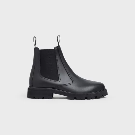 Margaret Chelsea Boot In Shiny Bull - | ^CELINE Discount