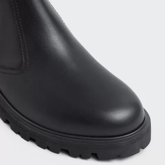 Margaret Chelsea Boot In Shiny Bull - | ^CELINE Discount