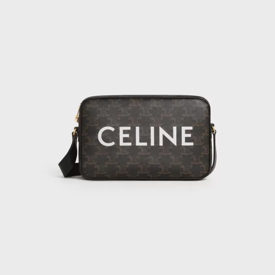 Medium Messenger Bag In Triomphe Canvas With Print - | ^CELINE Best